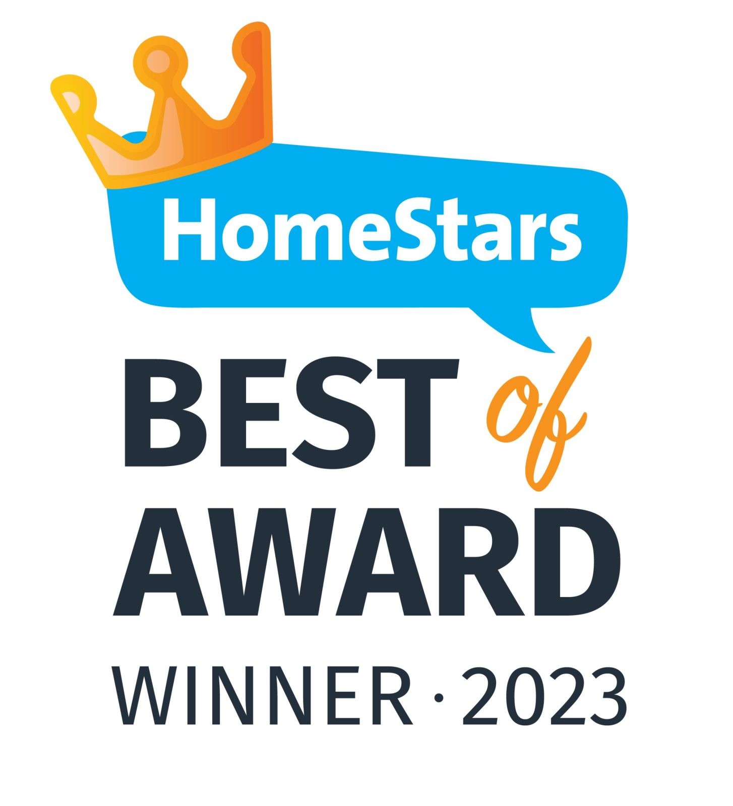 HomeStars Best of Award Winner 2023 White